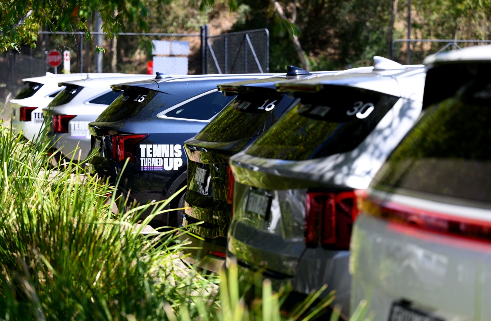 January 7: Kia cars are seen during the United Cup in Sydney at Sydney Olympic Park Tennis Centre Wednesday, January 7, 2026. Photo by TENNIS AUSTRALIA/ STEVE MARKHAM 260107 SYDNEY UNITED CUP